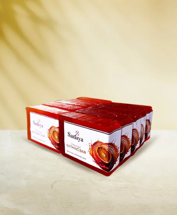 Petals Soft Bathing Bar Orange Pack of 10
